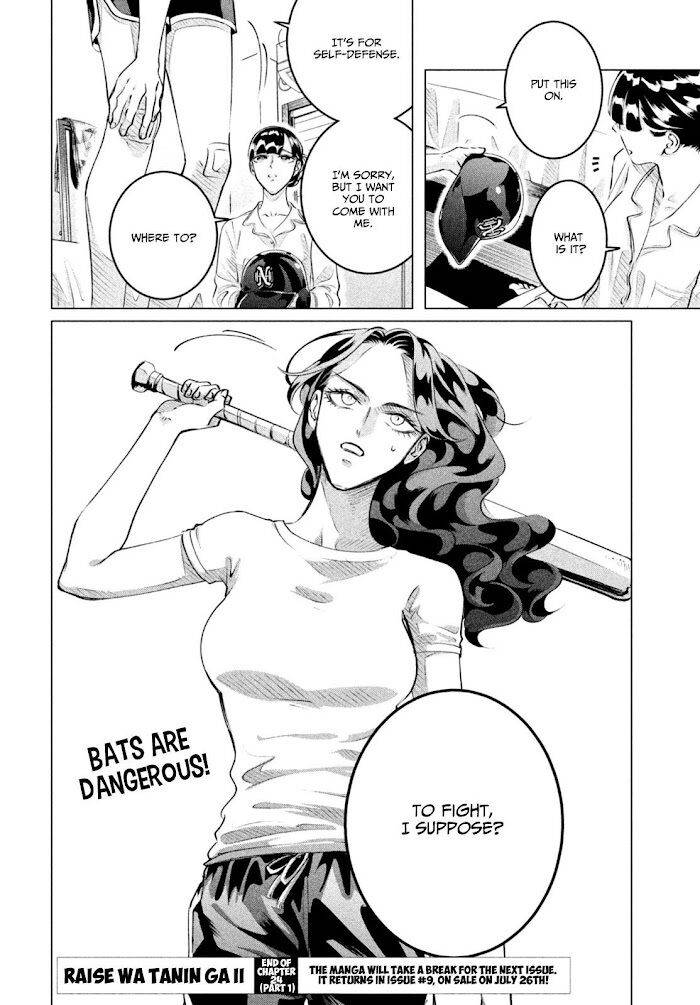 Raise wa Tanin ga Ii chapter 24.1 page 19