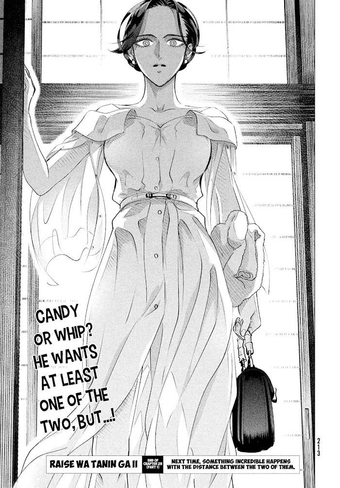 Raise wa Tanin ga Ii chapter 25.1 page 25