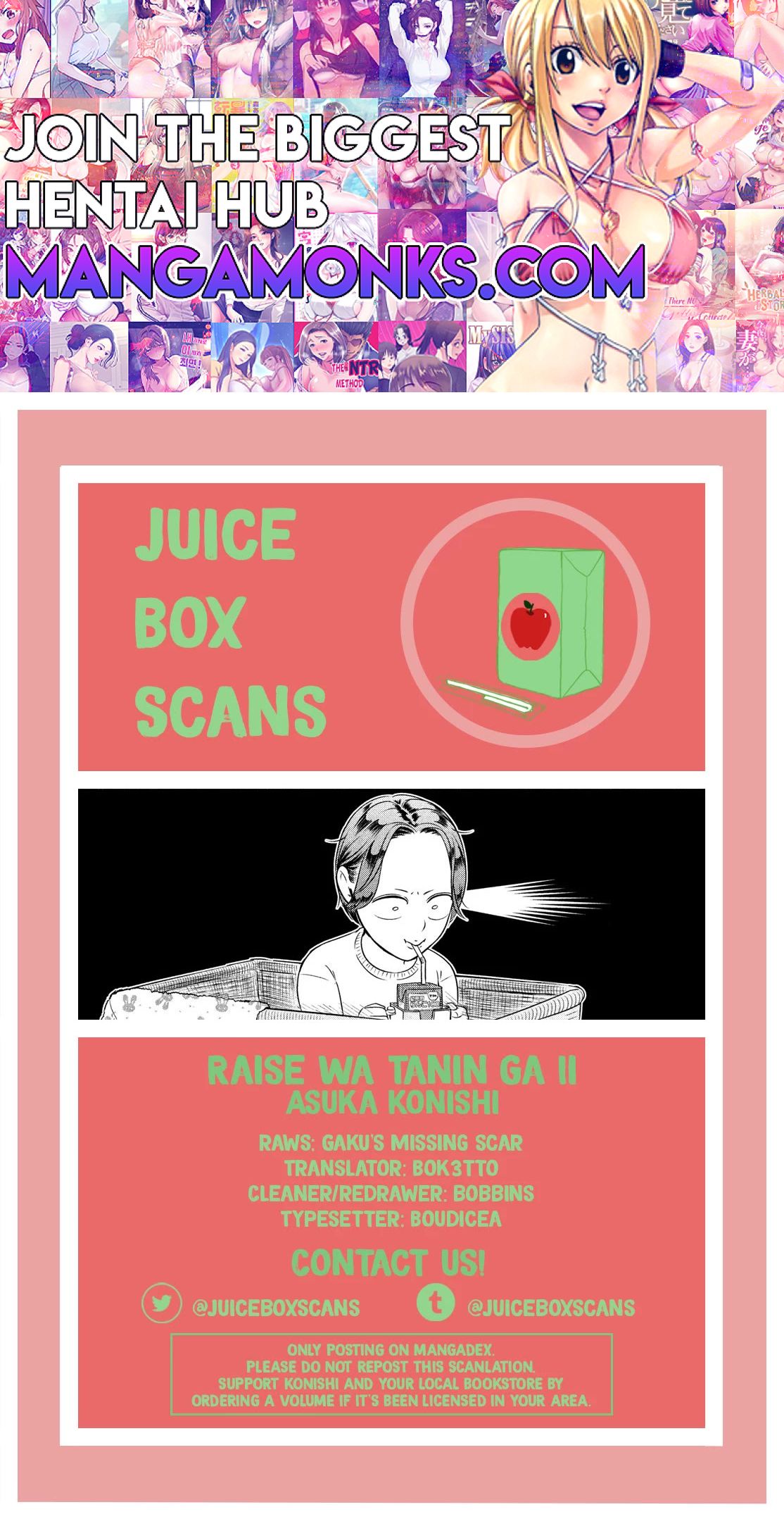 Raise wa Tanin ga Ii chapter 37.2 page 1