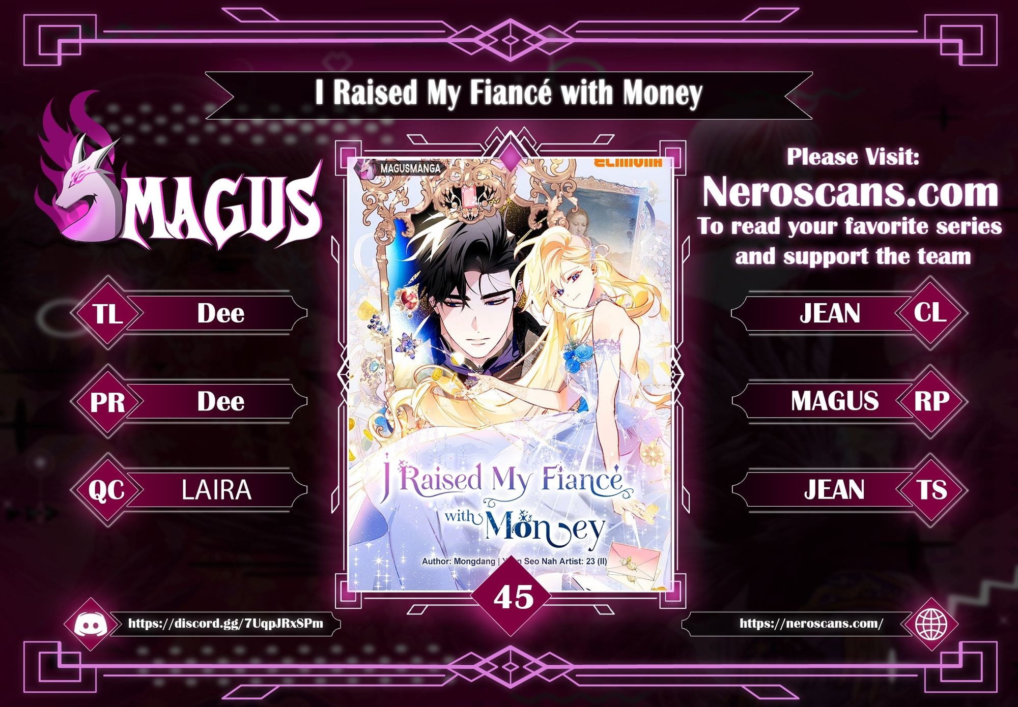 Raising My Fiancé with Money chapter 45 page 1