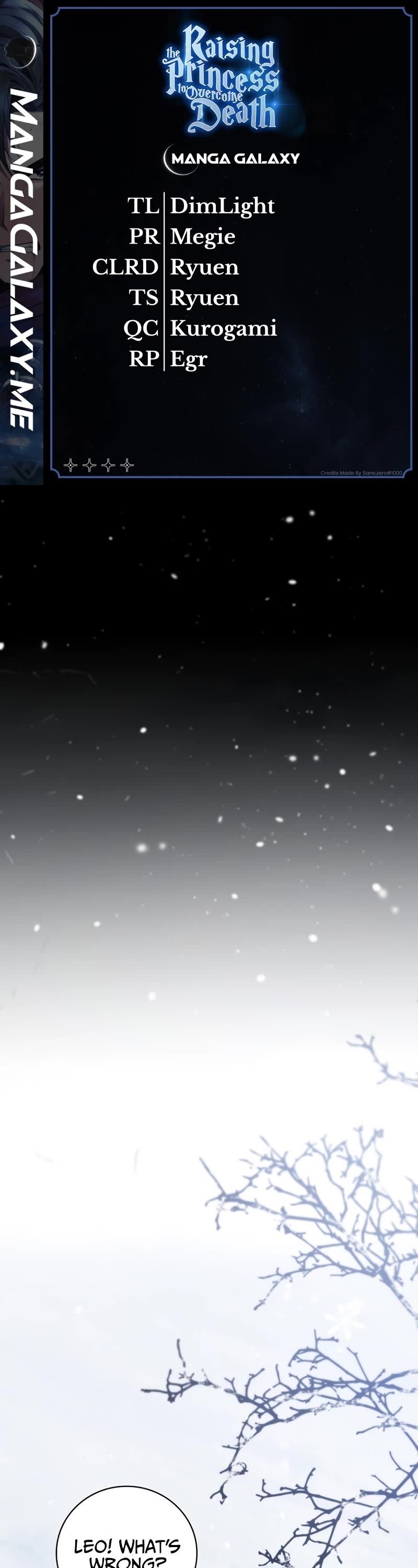 Raising the Princess to Overcome Death chapter 13 page 1