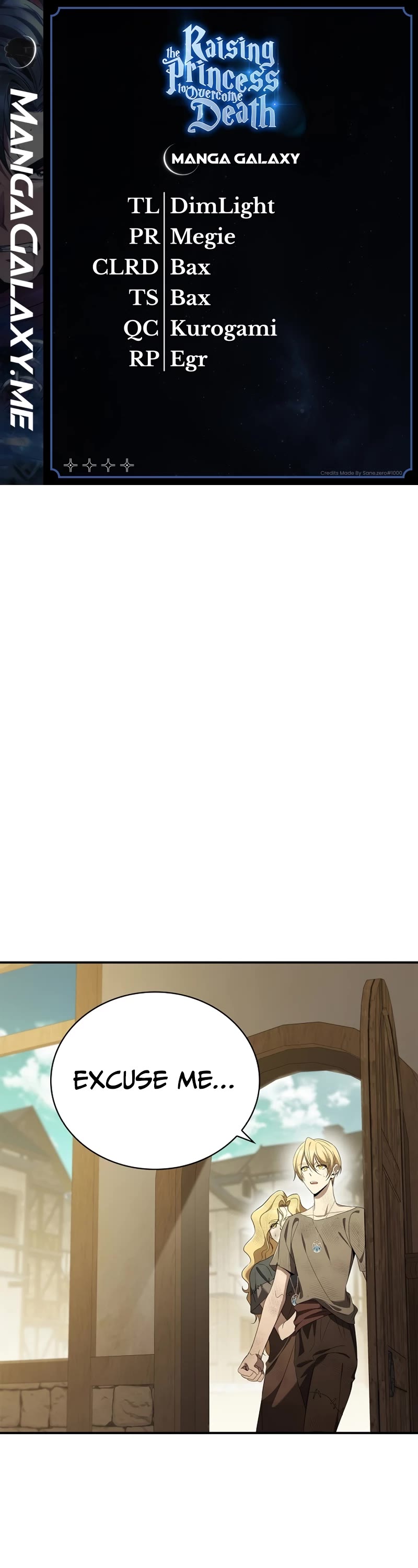 Raising the Princess to Overcome Death chapter 18 page 1