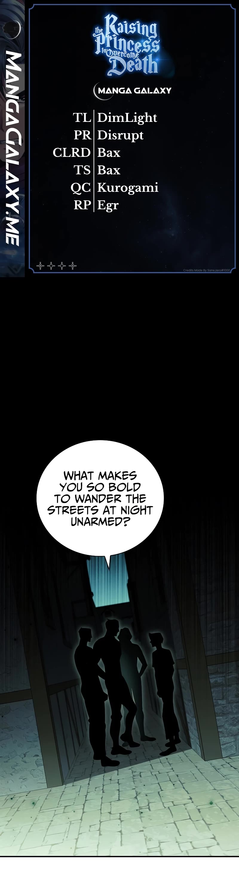 Raising the Princess to Overcome Death chapter 19 page 1