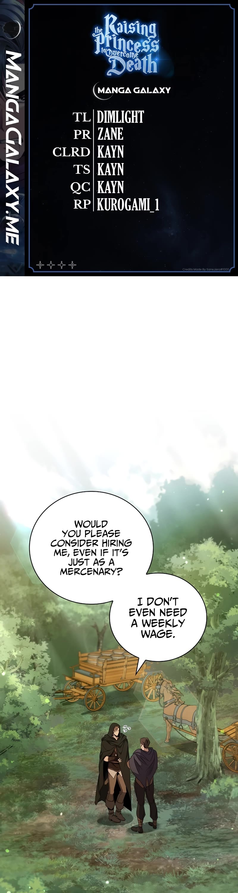 Raising the Princess to Overcome Death chapter 28 page 1