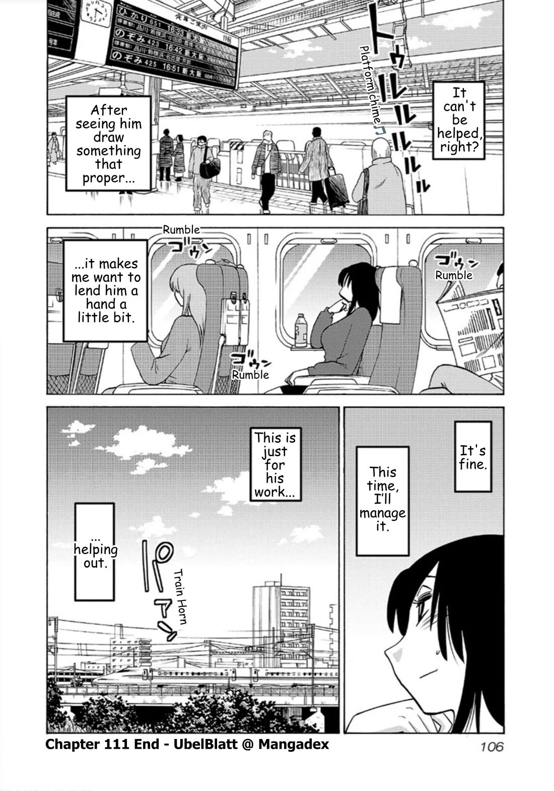 Rakujitsu no Pathos chapter 111 page 24