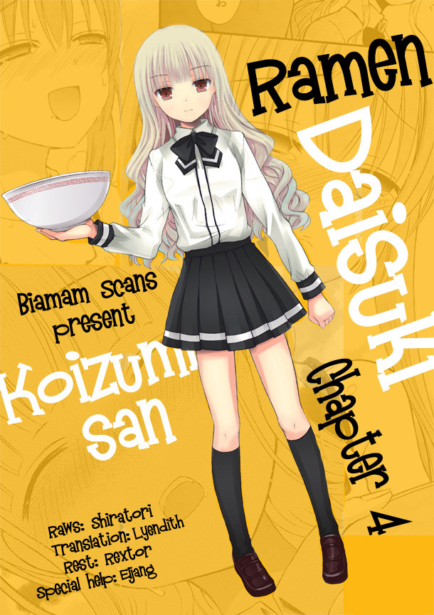 Ramen Daisuki Koizumi-san chapter 4 page 9