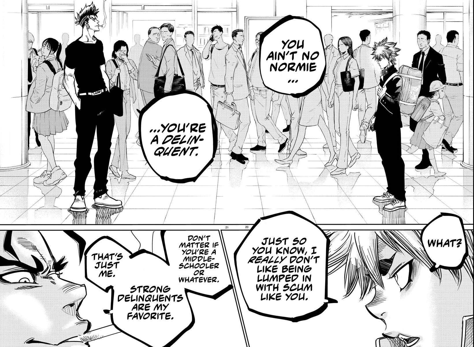Rappa: The Delinquent Ninja Scrolls chapter 1 page 22