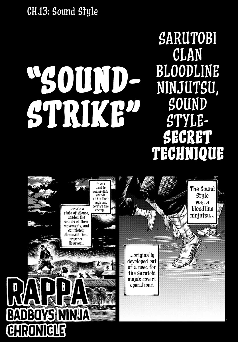Rappa: The Delinquent Ninja Scrolls chapter 13 page 1