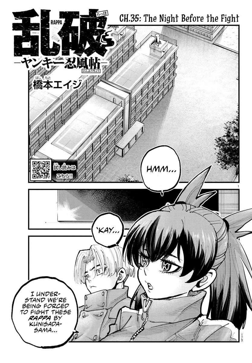 Rappa: The Delinquent Ninja Scrolls chapter 35 page 1