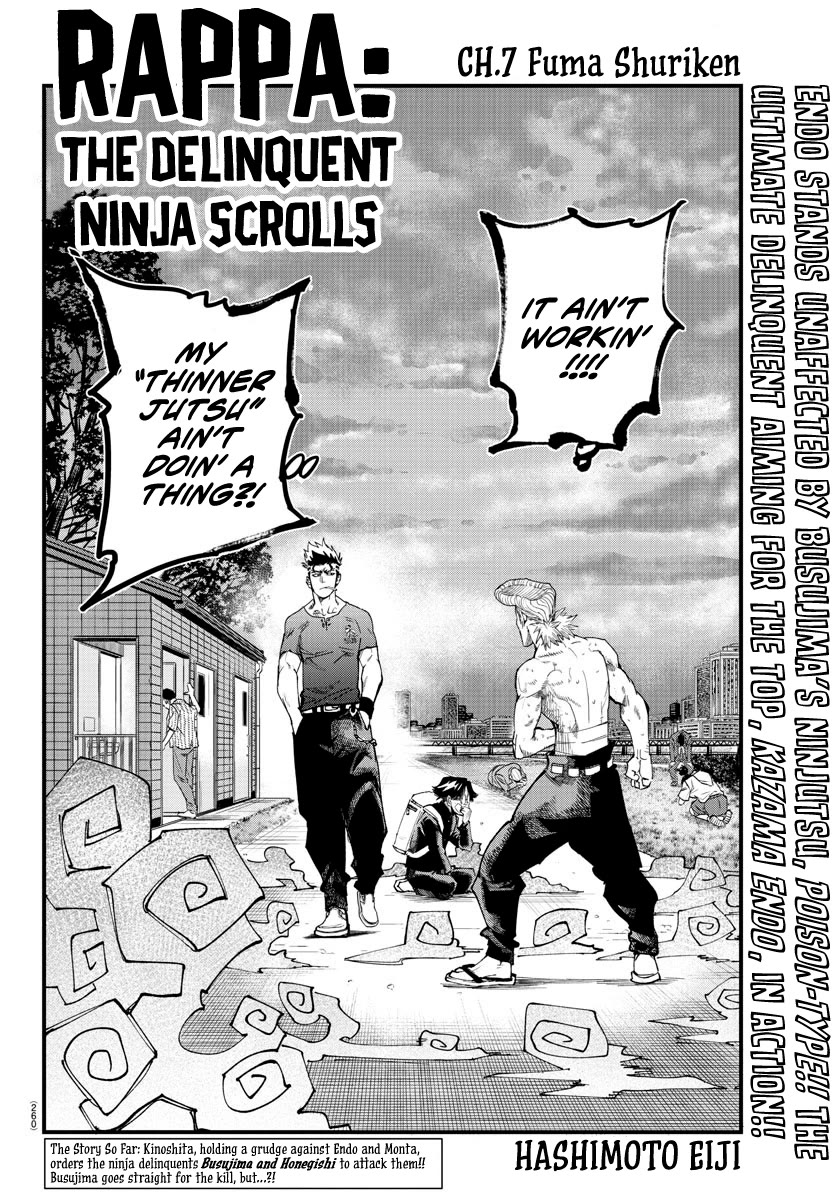 Rappa: The Delinquent Ninja Scrolls chapter 7 page 2