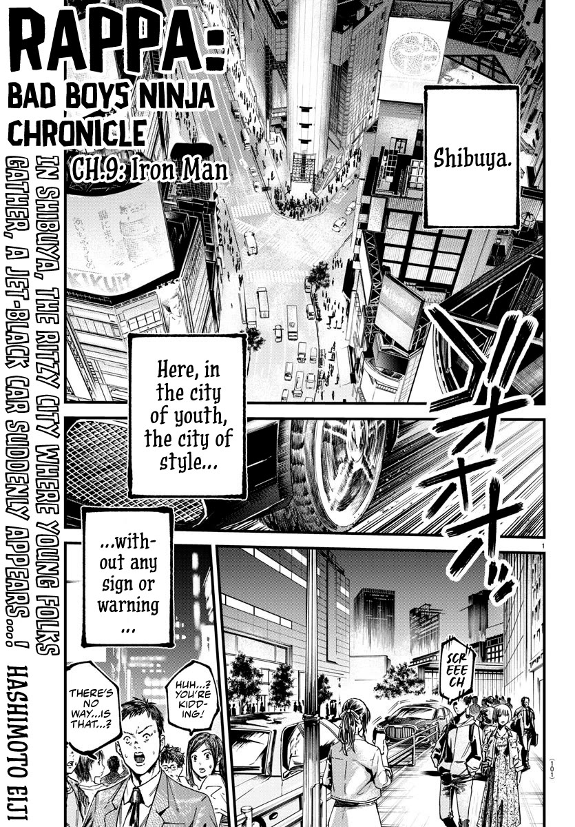 Rappa: The Delinquent Ninja Scrolls chapter 9 page 1