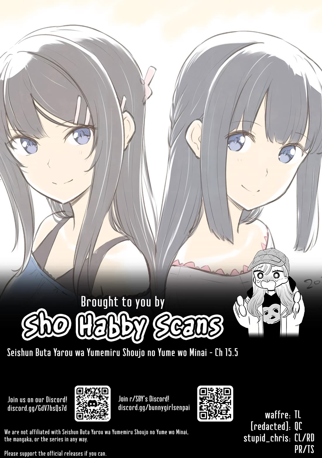 Rascal Does Not Dream of a Dreaming Girl chapter 15.5 page 16