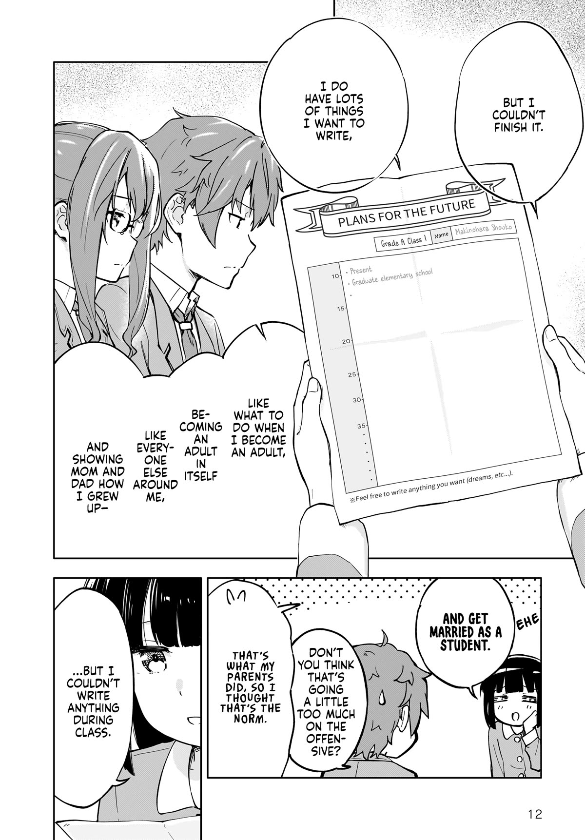 Rascal Does Not Dream of a Dreaming Girl chapter 2 page 12