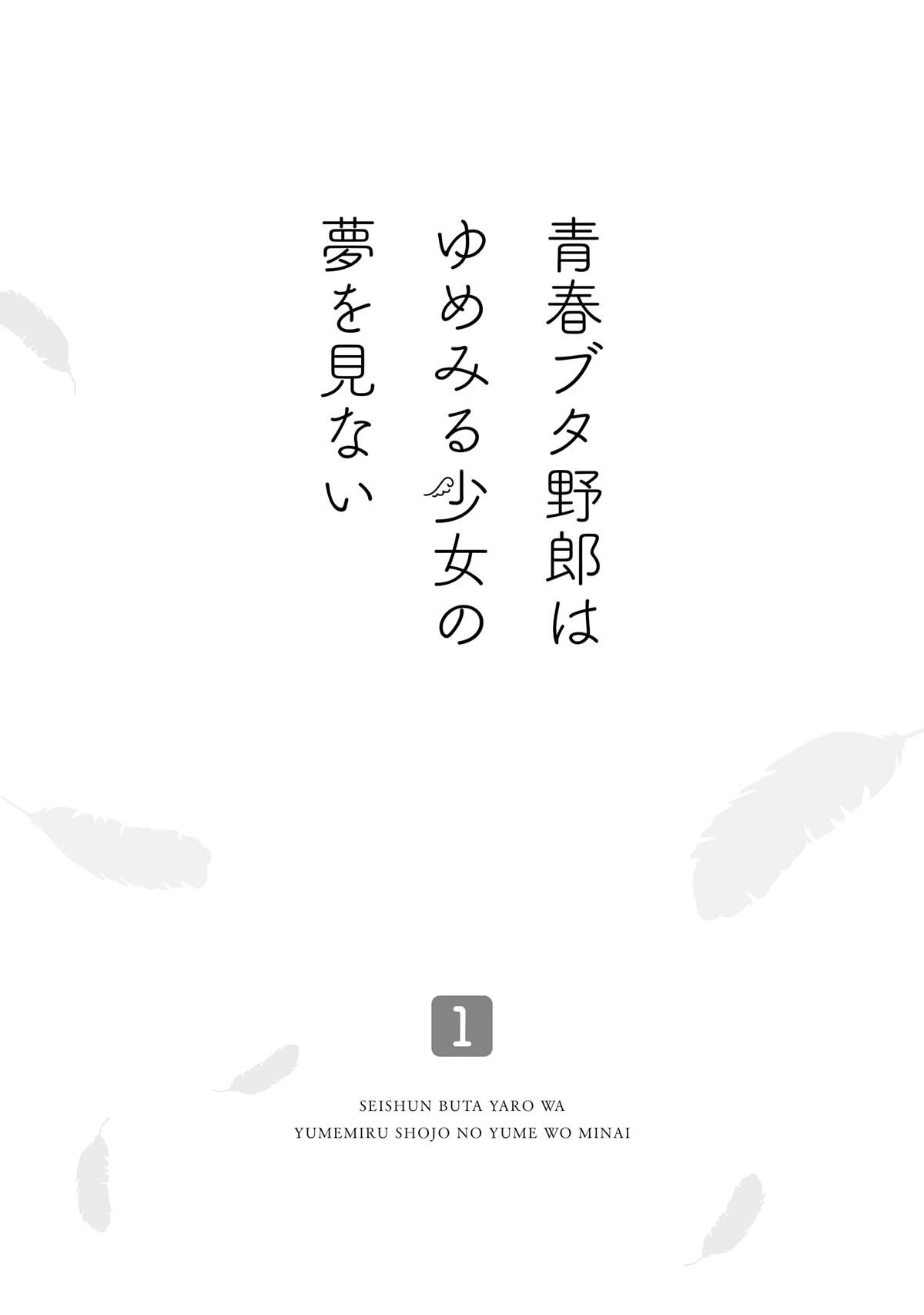 Rascal Does Not Dream of a Dreaming Girl chapter 4.5 page 2