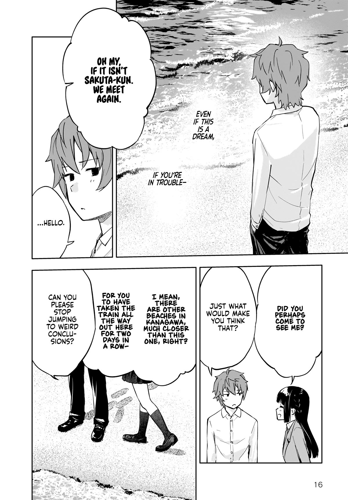 Rascal Does Not Dream of a Dreaming Girl chapter 4 page 16