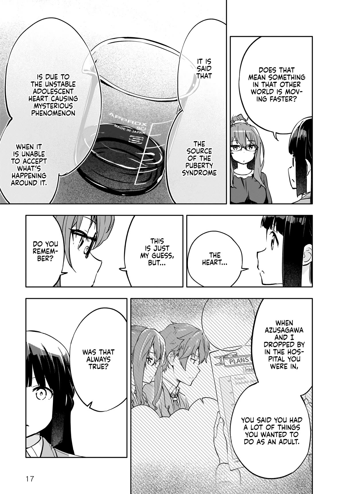 Rascal Does Not Dream of a Dreaming Girl chapter 5 page 17