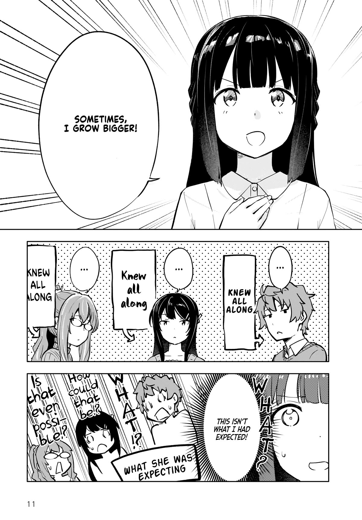 Rascal Does Not Dream of a Dreaming Girl chapter 8 page 11