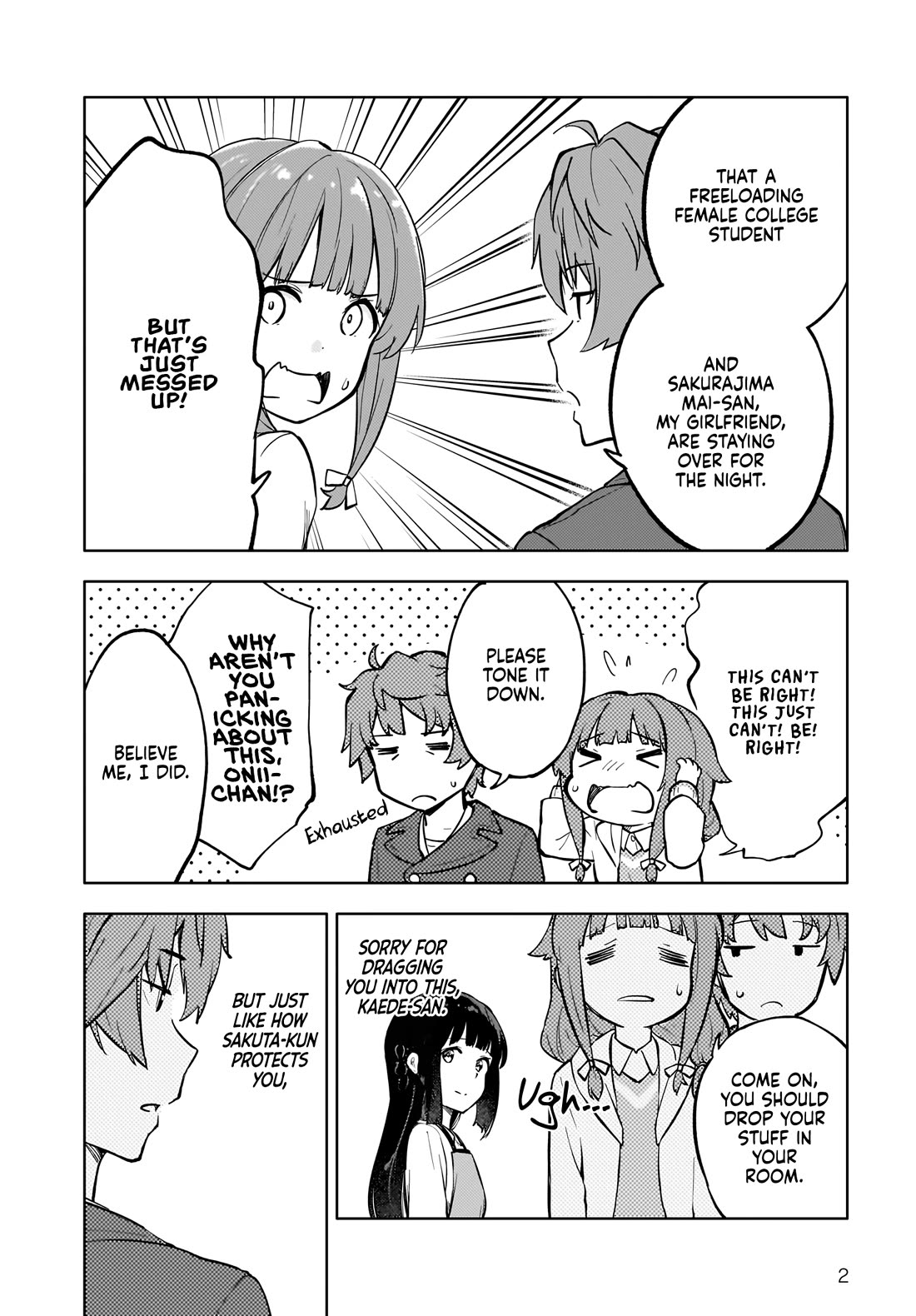 Rascal Does Not Dream of a Dreaming Girl chapter 9 page 2