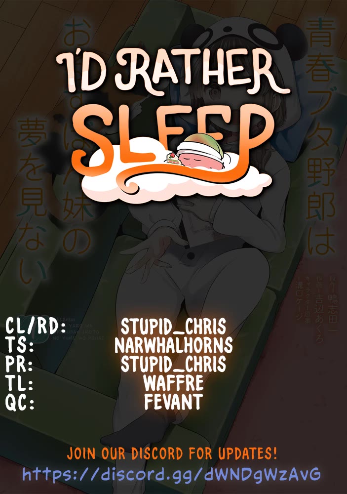 Rascal Does Not Dream of a Sister Home Alone chapter 8.1 page 1