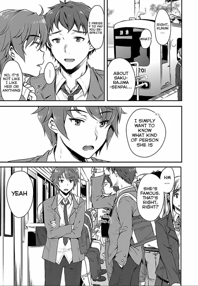 Rascal Does Not Dream of Bunny Girl Senpai chapter 1 page 14