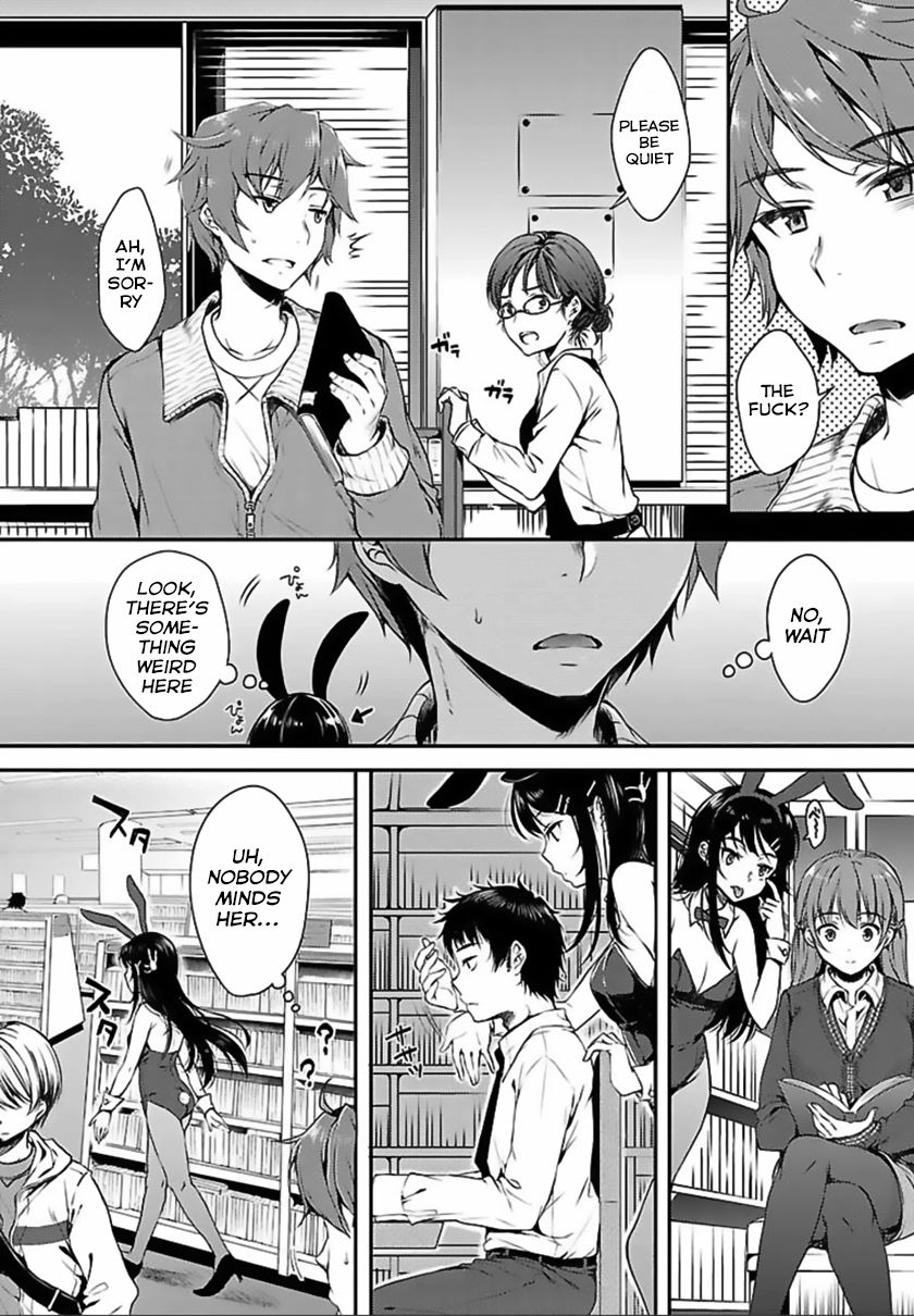 Rascal Does Not Dream of Bunny Girl Senpai chapter 1 page 5