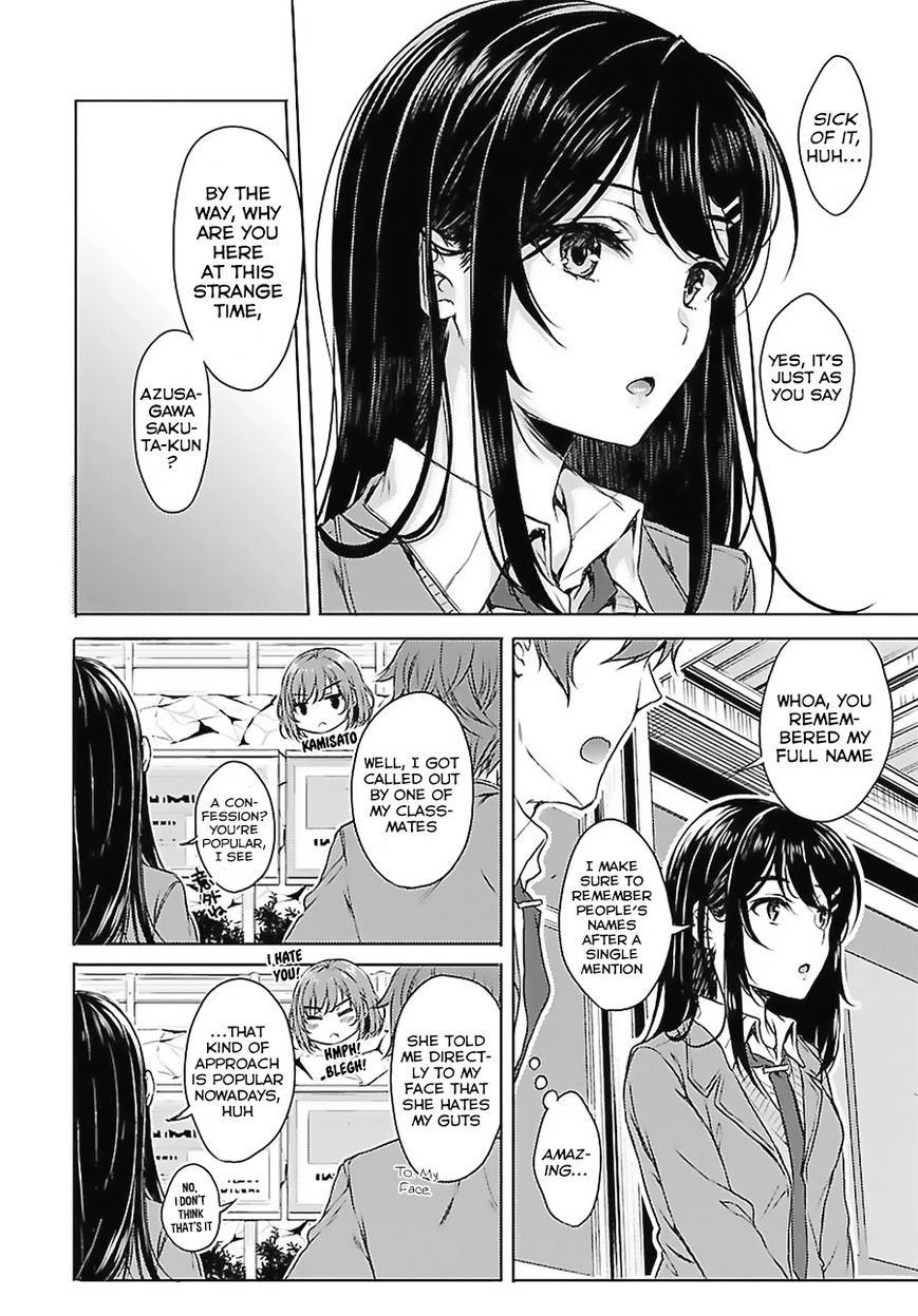 Rascal Does Not Dream of Bunny Girl Senpai chapter 2 page 7