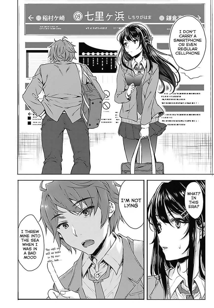 Rascal Does Not Dream of Bunny Girl Senpai chapter 2 page 9