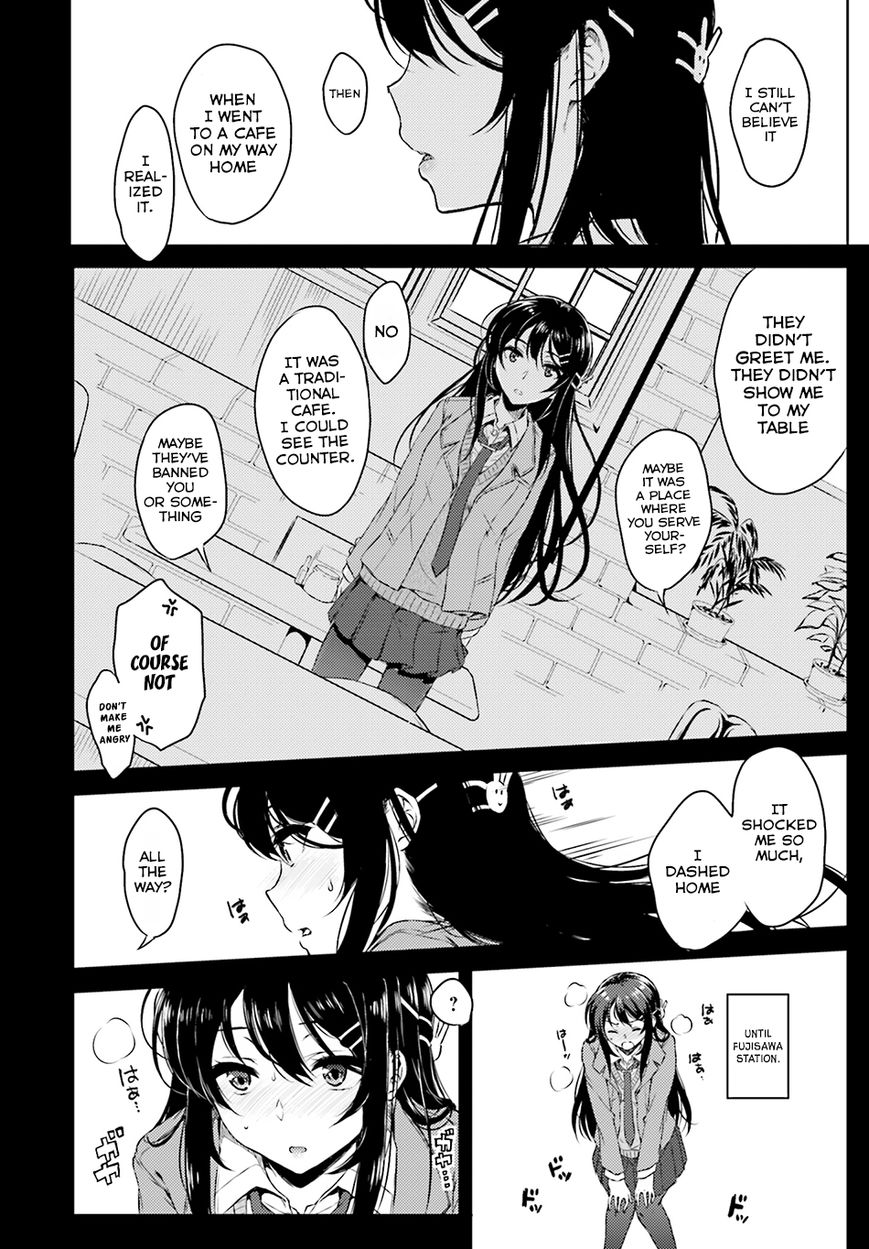 Rascal Does Not Dream of Bunny Girl Senpai chapter 3 page 9