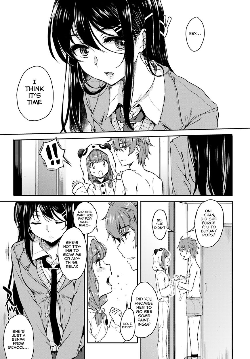 Rascal Does Not Dream of Bunny Girl Senpai chapter 5 page 4