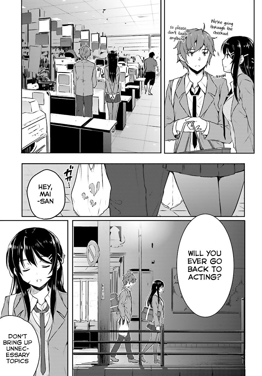 Rascal Does Not Dream of Bunny Girl Senpai chapter 8 page 14