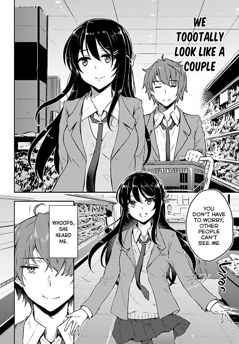 Rascal Does Not Dream of Bunny Girl Senpai chapter 8 page 3