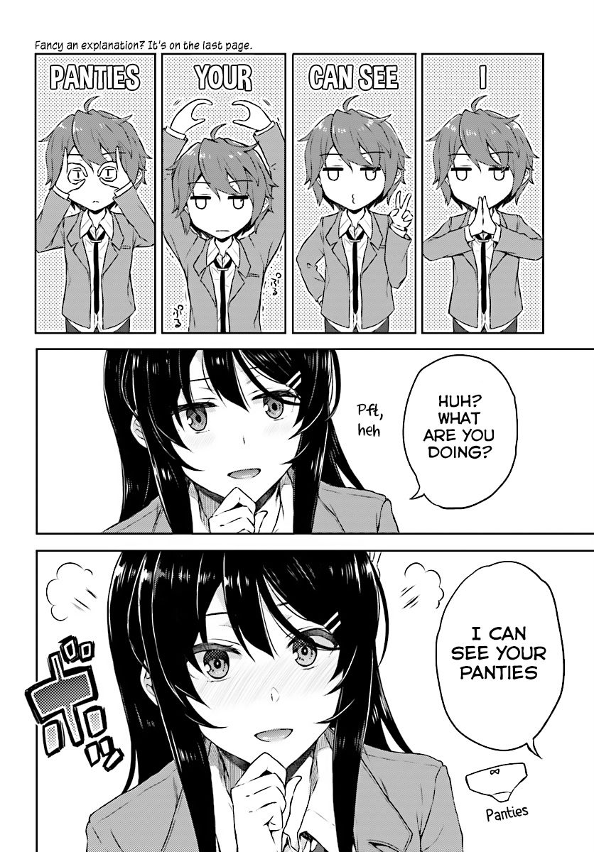 Rascal Does Not Dream of Bunny Girl Senpai chapter 8 page 5
