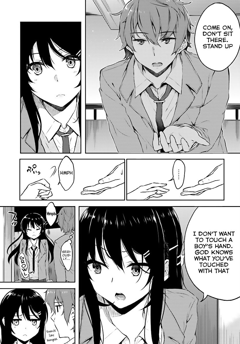 Rascal Does Not Dream of Bunny Girl Senpai chapter 8 page 6