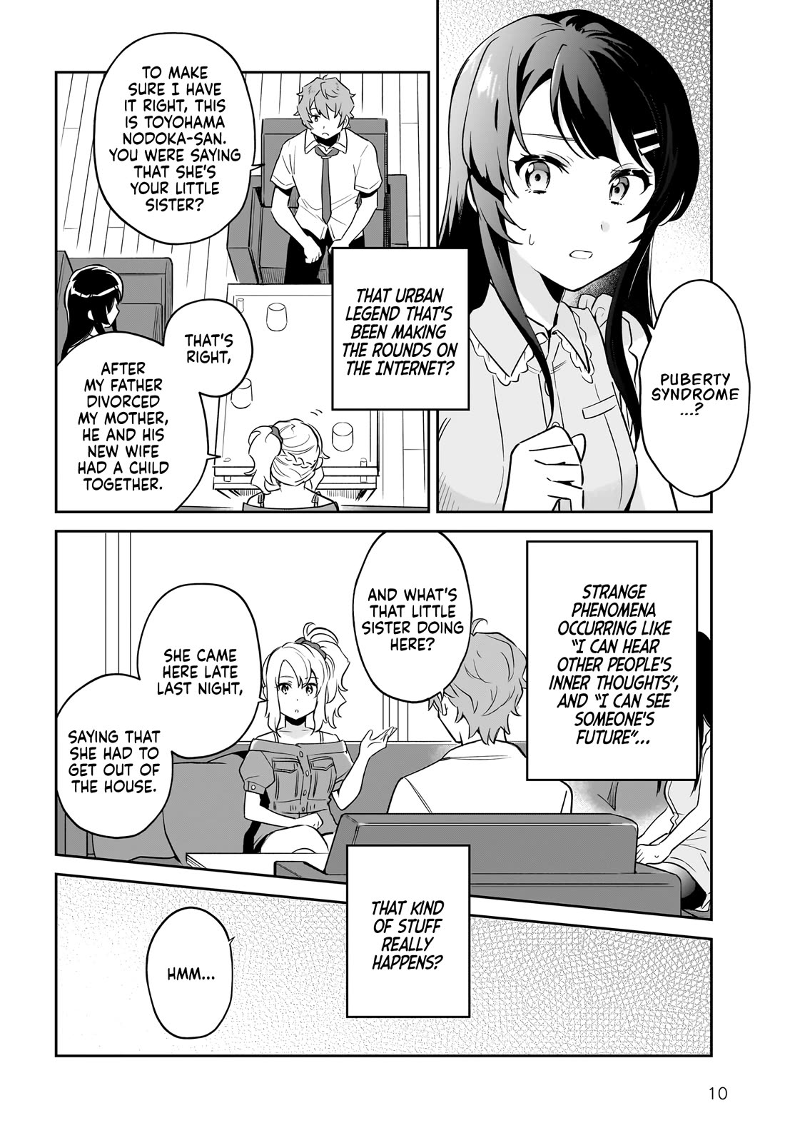 Rascal Does Not Dream of Siscon Idol chapter 2 page 10