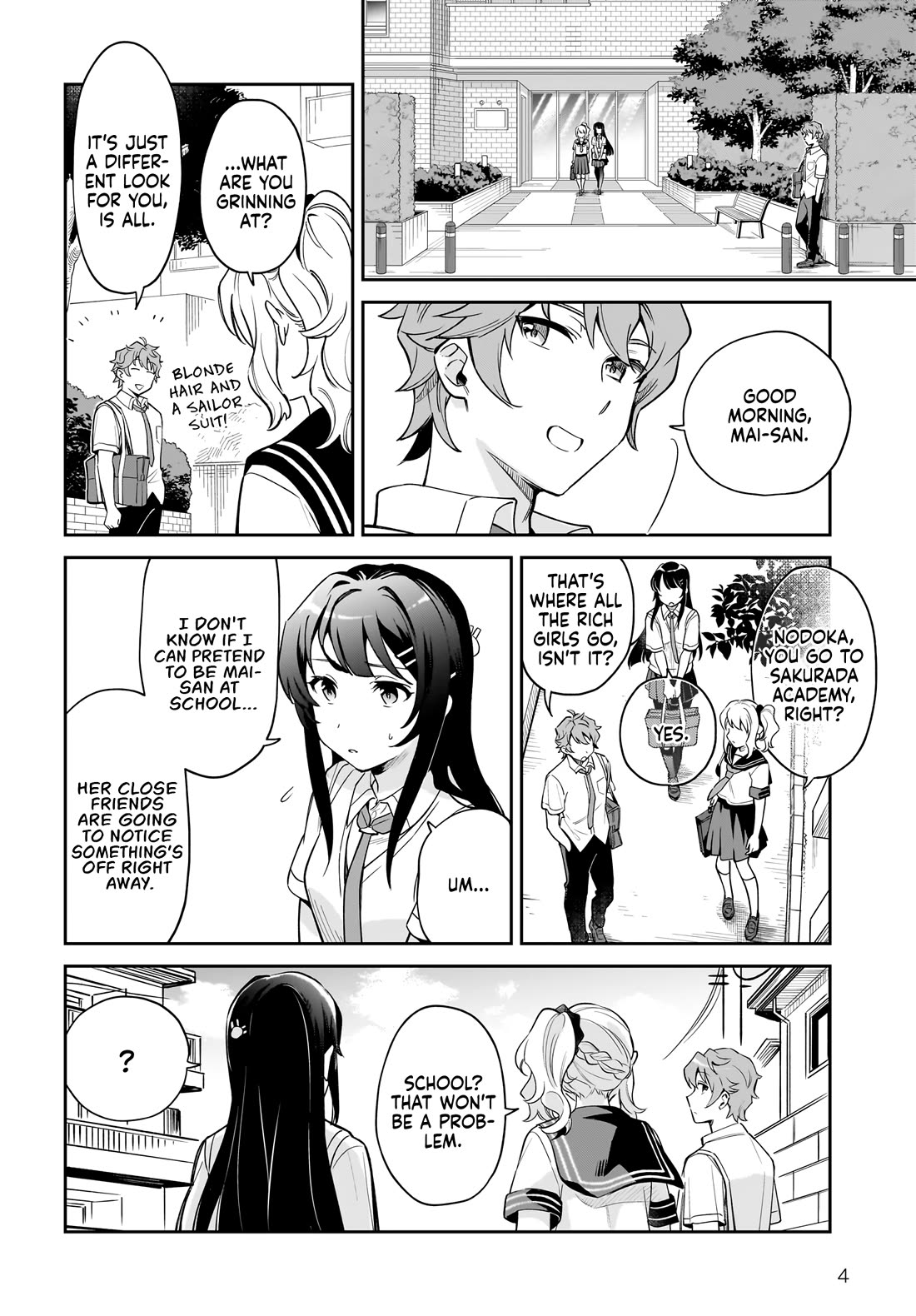 Rascal Does Not Dream of Siscon Idol chapter 3.1 page 4