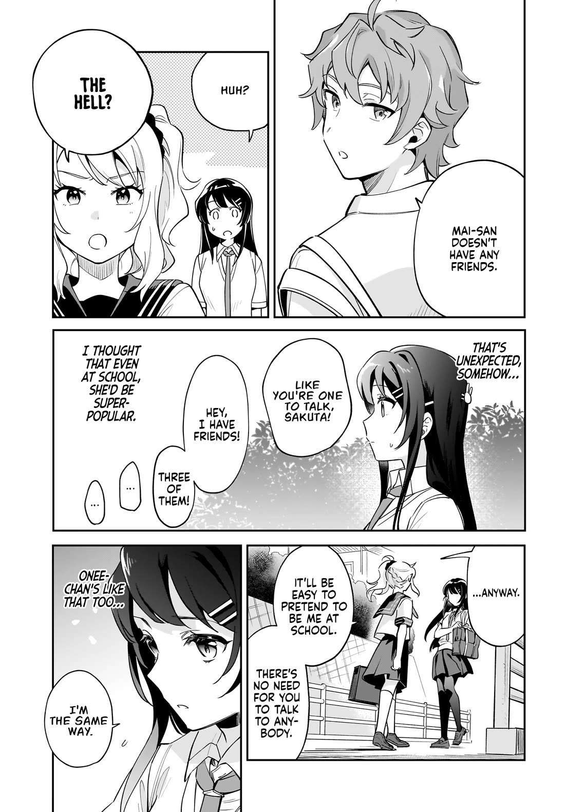 Rascal Does Not Dream of Siscon Idol chapter 3.1 page 5