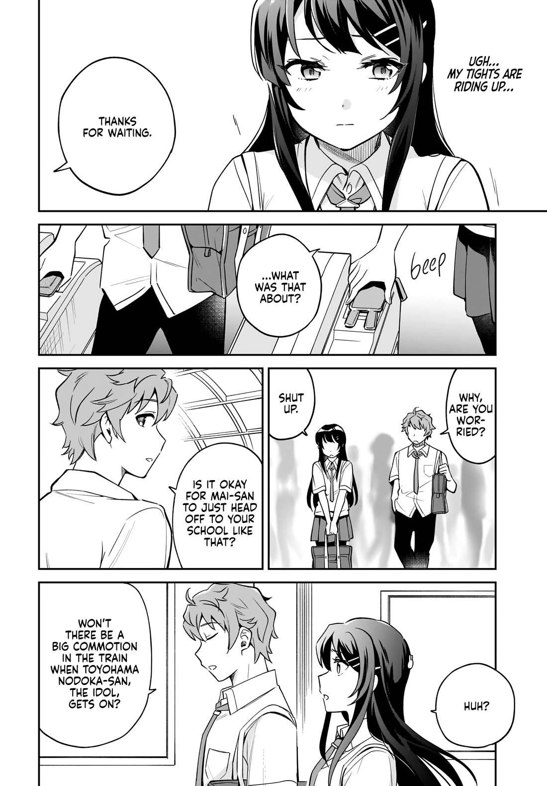 Rascal Does Not Dream of Siscon Idol chapter 3.1 page 8