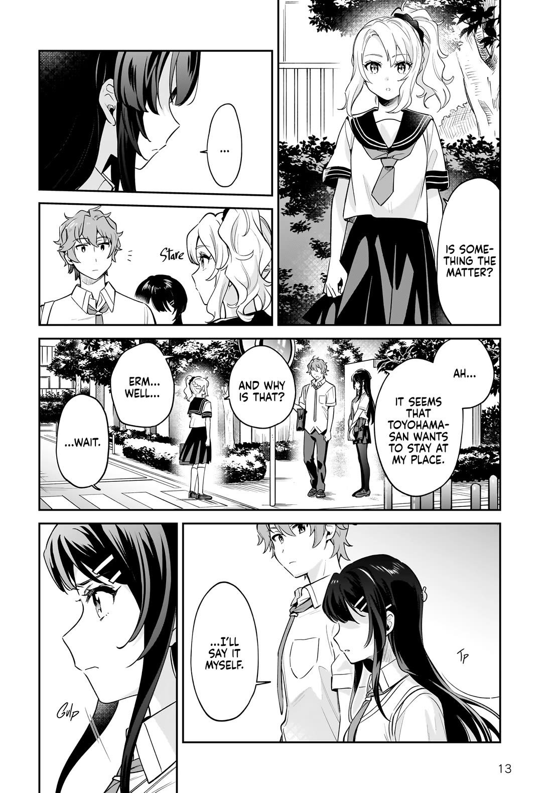 Rascal Does Not Dream of Siscon Idol chapter 3.2 page 13