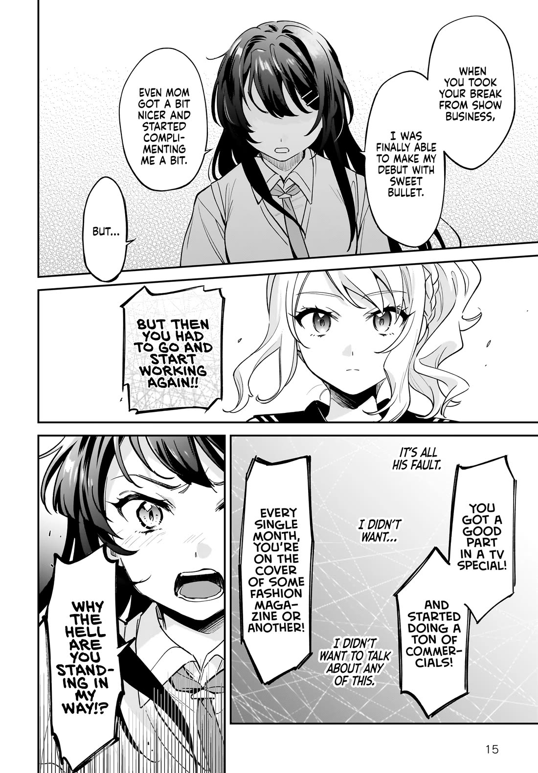 Rascal Does Not Dream of Siscon Idol chapter 3.2 page 15