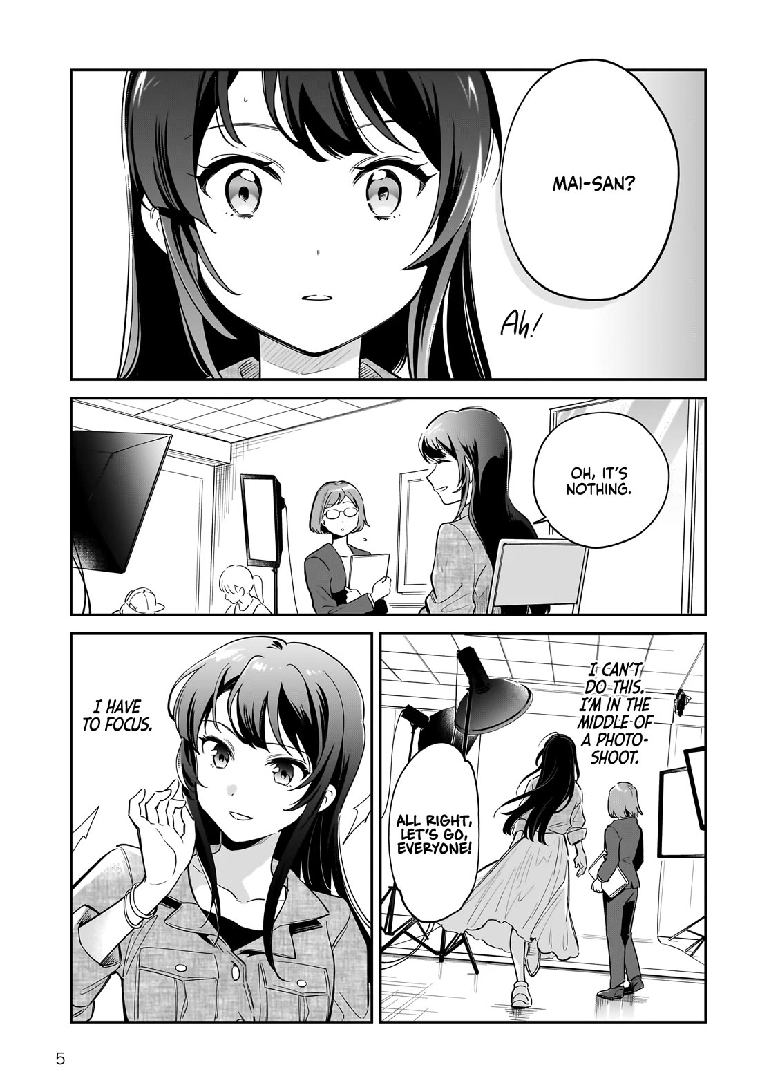 Rascal Does Not Dream of Siscon Idol chapter 4.1 page 5