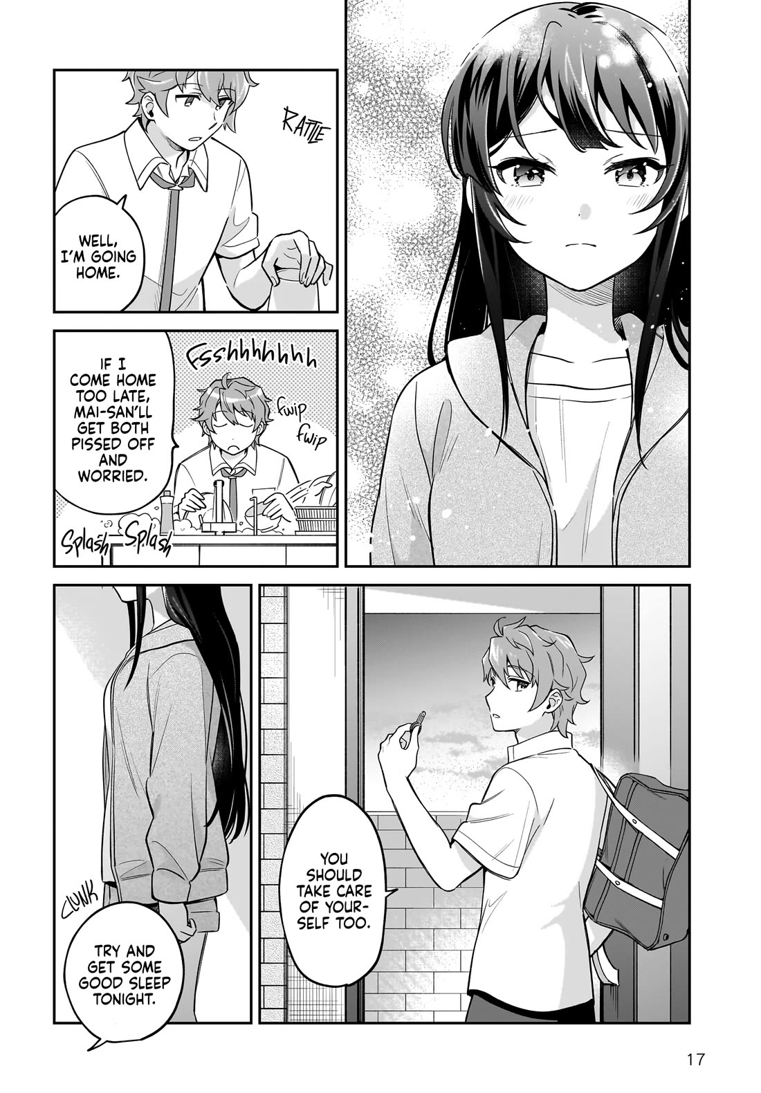 Rascal Does Not Dream of Siscon Idol chapter 4.2 page 17