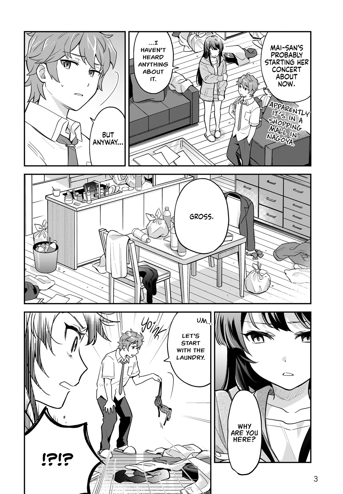 Rascal Does Not Dream of Siscon Idol chapter 4.2 page 3