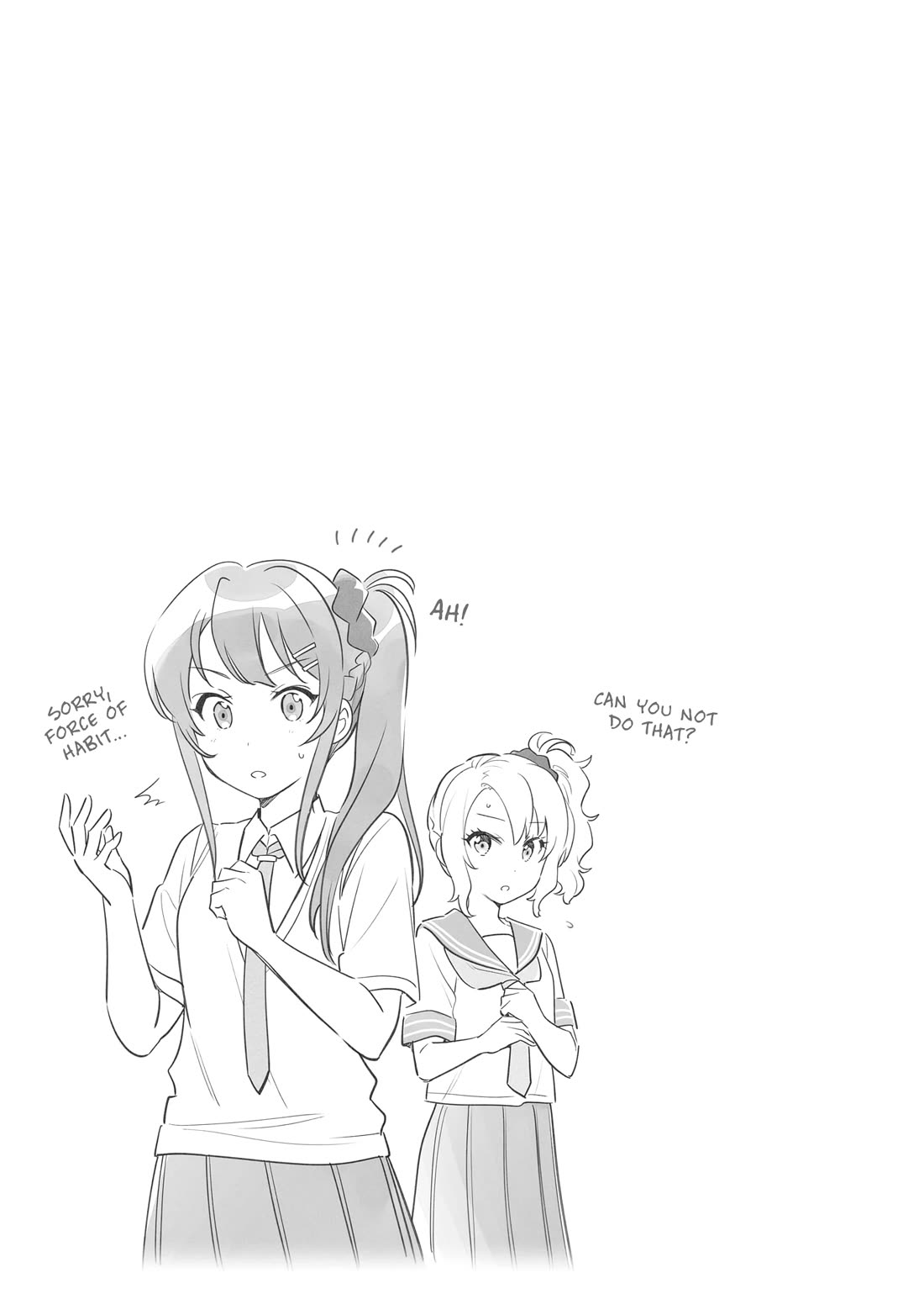 Rascal Does Not Dream of Siscon Idol chapter 5.5 page 5