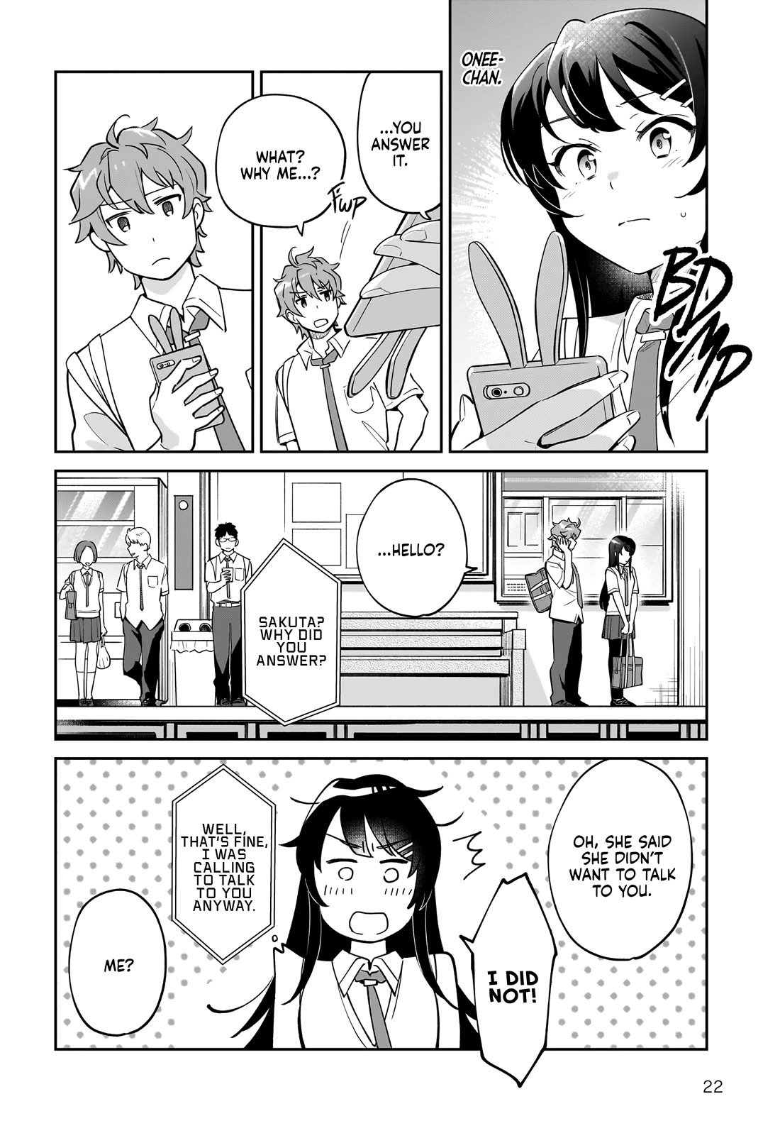 Rascal Does Not Dream of Siscon Idol chapter 5 page 22