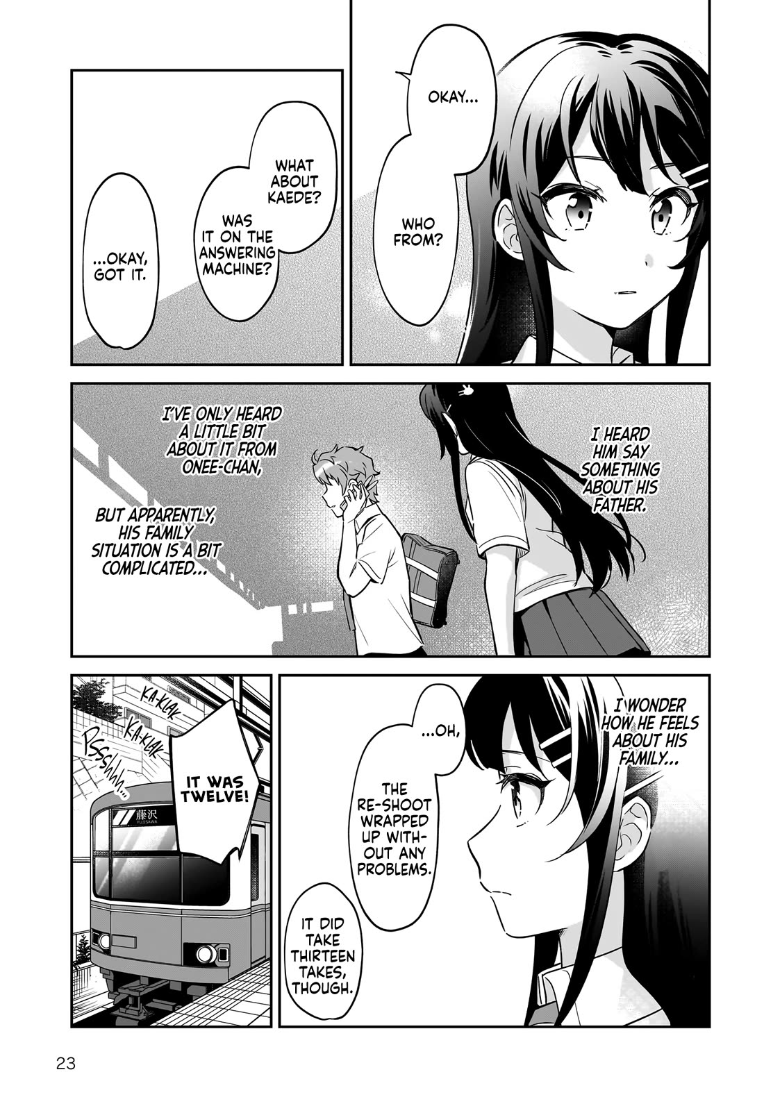 Rascal Does Not Dream of Siscon Idol chapter 5 page 23