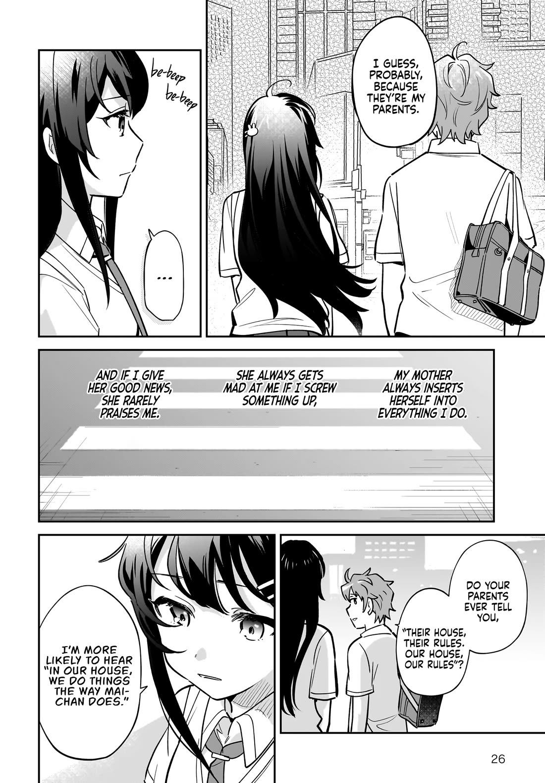 Rascal Does Not Dream of Siscon Idol chapter 5 page 26