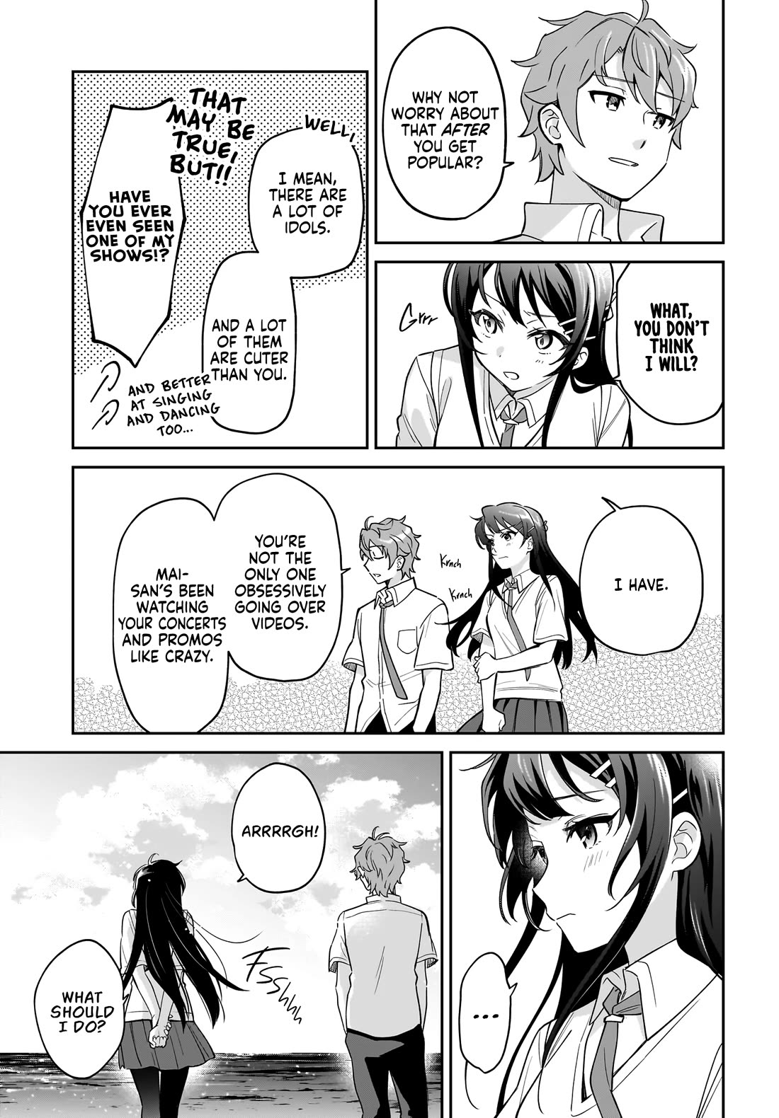 Rascal Does Not Dream of Siscon Idol chapter 5 page 7