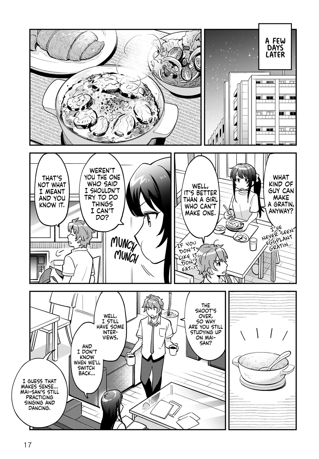 Rascal Does Not Dream of Siscon Idol chapter 6 page 17