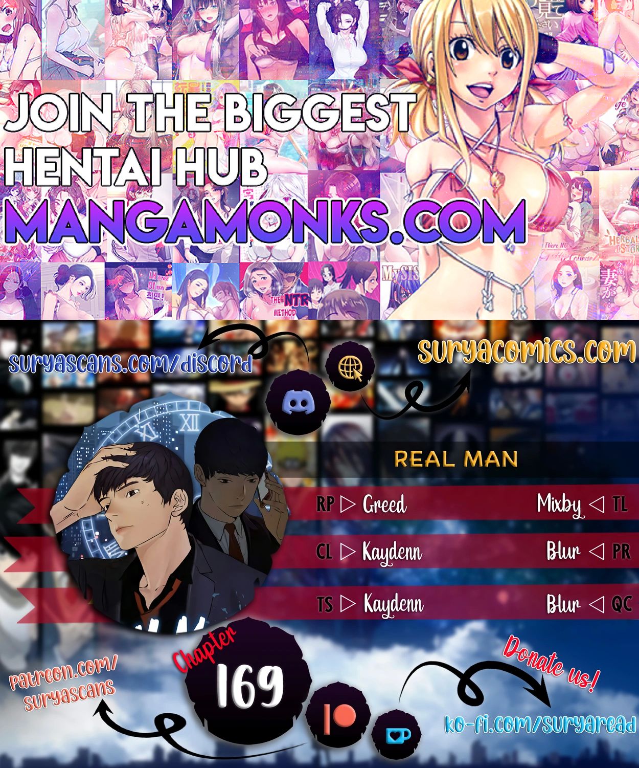 Real Man chapter 169 page 1