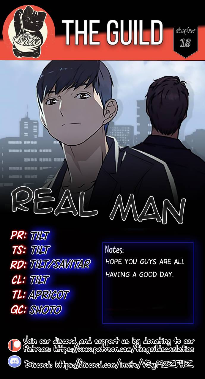 Real Man chapter 18 page 1